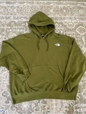 The North Face Men's Olive Green Pullover Hoodie